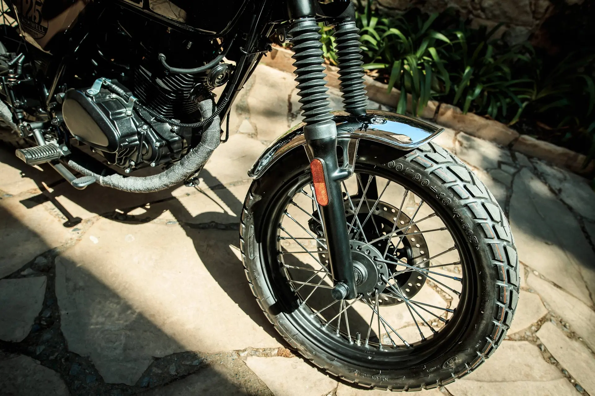 Brixton Cromwell 125 Reifen-Detailansicht